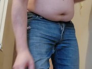 Edible Undies on this Hottie I Wish! Oh! But He Dropped Em Anyways so I loved his Bare Cock!