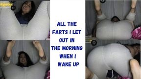 ALL THE FARTS I LET OUT IN THE MORNING WHEN I WAKE UP