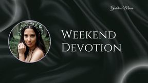 Weekend Devotion