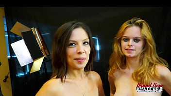 Lovely Horny Coeds Jamie Litton And Piper Get Wet And Kinky With A Hitachi!