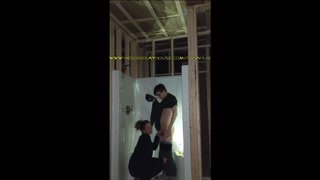 Heather Kane Fucks Doggystyle in Construction Site