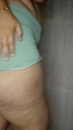 Iconic moment from &quot;Curvy Latina with natural tits masturbates in her stepfather&#039;s room so he can see her&quot;