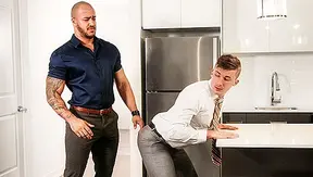 Jason Vario Dominates Jake Porters Tight Ass – Hardcore Gay Office Sex – TheGayOffice Bang