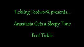 Anastasia Gets a Sleepy Time Foot Tickle