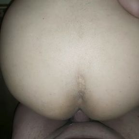 With my girlfriend, beautiful sex.