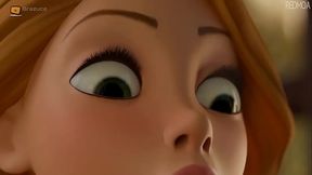 Rapunzel gives Blowjob and gets Fucked! (Extended Version)
