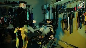 Gay Latex Bondage Session with Master Aion Payne & Ian Echo - Part Two
