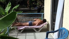 Matteo Sunbathing