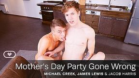 Step mother's Day Party Gone Wrong - VirtualRealGay