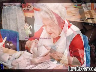 ILoveGrannY Sexually excited Bare and Down on All Fours