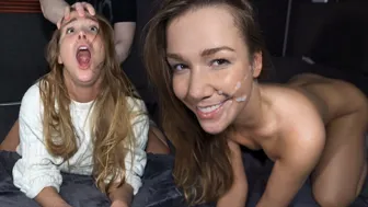 Petite blonde tiktok cumslut screams during extreme doggystyle pounding