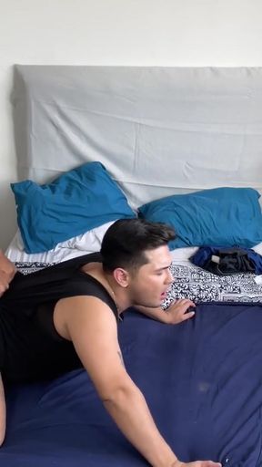 My stepdad fucks me hard in the morning - Hard morning sex   Clip 1