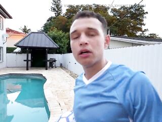 Hawt Cheerleader Stepmom Luna Beauty Lets the Guys Smash