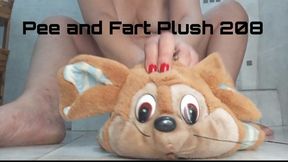 Pee and Fart Plush 208