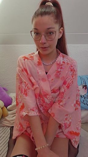 Ahegao JOI - Dutch Girl Guides Your Strokes with Crossed Eyes and Tongue Out (dutch)