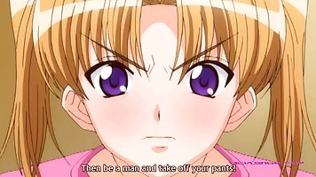Horny university student live alone (Hentai)