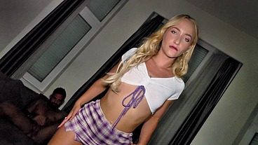 22 year old Chloe for an anal explosion