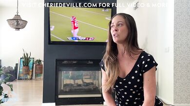 Milf begs for cum while deepthroating in reverse cowgirl