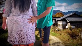 Taboo Sex Neighbor Muslim Big Ass &amp; Huge Pussy Friends Fucked on Egypt Village Street!