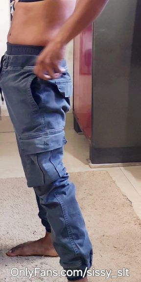 Masculine hunk turn into feminine sissy