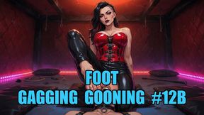 Foot Gagging Gooning #12B: Mesmeric Foot Gag Surrender (Animated)