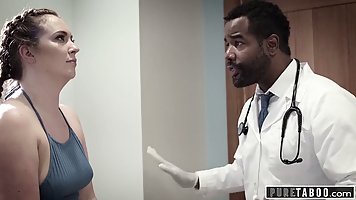Maddy O'Reilly likes to have casual sex with her black doctor, as often as it is possible