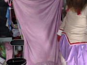 PVC Madoka Cosplay, Gagged and Humping Vibraitor Inflatable