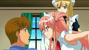 Maid with Stunning Pink Hair Makes a Bold Proposal for an Intimate Encounter