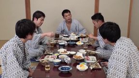 Wild Group Session Asian Babe Licked, Ridden and Facialized
