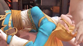 Princess Zelda's Legendary Blow job