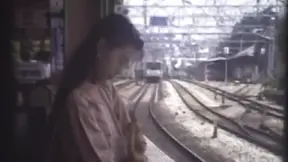 Hot Asian babe, Hitomi Shiraishi sucks and fucks an old guy 2