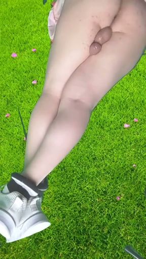 Booty Blonde Femboy Sweet Juicy Ass Smooth Thighs Lollipop Sissy