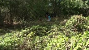 Straight sucks by a gay and fucks outdoor