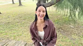 Eva Tender And Martin Spell - Tourist Girl Has Been Fucked In A Wood. Outdoor Sex With A Pretty Stranger
