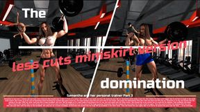 Samantha gym grow_part03_miniskirt