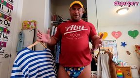ABDL Donny packing for Capcon ageplay convention this week