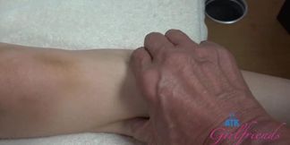 Hot MILF Renee Rose rides old man's cock POV