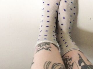 scratchy socks fetish ASMR
