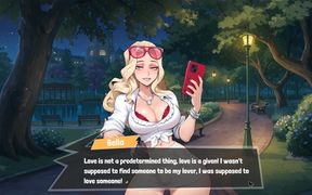 Femboy Futa House [ Futanari Hentai Game ] Ep.25 Romantic Trans Couple Fucking Until She Cum on Her Own Tits!