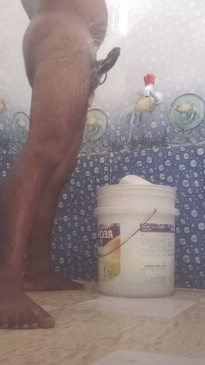 Desi Boy Soaping up His Land