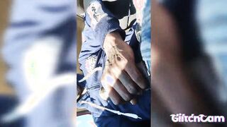 "Euros"Chilles parking lot hand job & no hands while driving