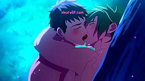 Nagi and the knight leave the goblin cave & sink into passionate forest sex (Happy END)