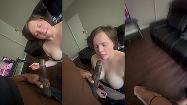 HER FIRST CUMSHOT