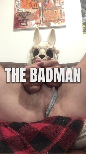 Hot Blue panties butt hole finger fuck