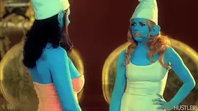 Lexi Belle & Charley Chase & Nicole Aniston in This Ain't Smurfs XXX - Hustler