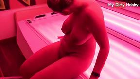 ”MyDirtyHobby – Blonde Bella Tight Masturbates In Sauna & Fucks In A Solarium In Pov - Free Porn Video”