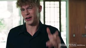 Stepuncle Dale Savage breeds twink Harley Xavier in ass for inheritance