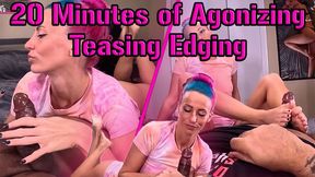 20 Minute Edging Challenge - Pink Thumb Edition - 720p