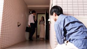 Part 1 "Until ? the time when my husband come home" The back op circular board of the wife next door who earns a lot of money in the spare time of housework