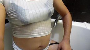 Another Wet Lingerie Video